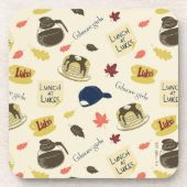 Gilmore Girls Lunch at Luke’s Pattern Getränkeuntersetzer (Vorderseite)