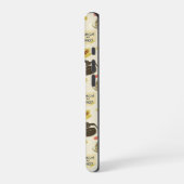 Gilmore Girls Lunch at Luke’s Pattern iPhone Hülle (Linke Seite)