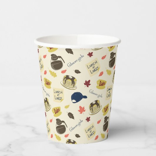 Gilmore Girls Lunch at Luke’s Pattern Pappbecher (Links)