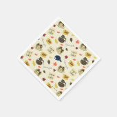 Gilmore Girls Lunch at Luke’s Pattern Serviette (Ecke)