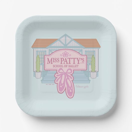 Gilmore Girls | Miss Patty's School of Ballet Pappteller (Vorderseite)