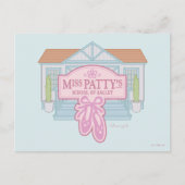 Gilmore Girls | Miss Patty's School of Ballet Postkarte (Vorderseite)