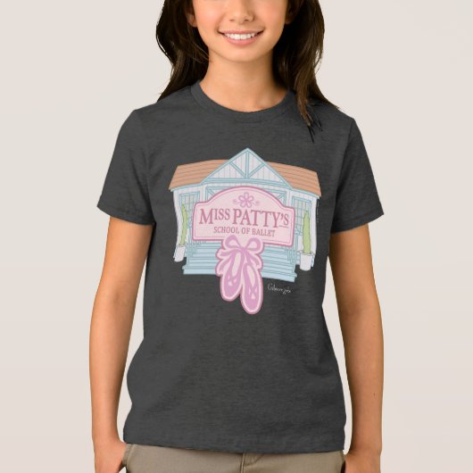 Gilmore Girls | Miss Patty's School of Ballet Tri-Blend Shirt (Vorderseite)