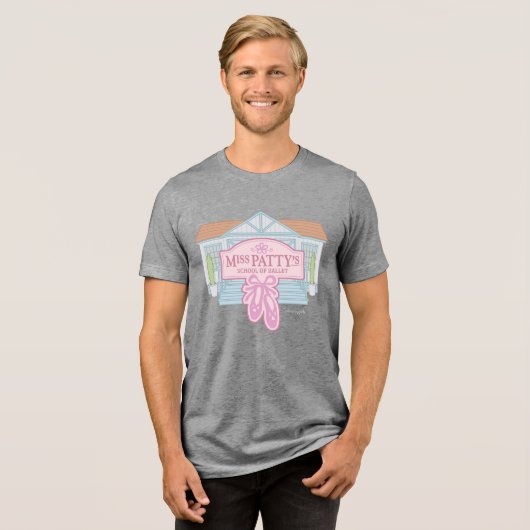 Gilmore Girls | Miss Patty's School of Ballet Tri-Blend Shirt (Vorderseite voll)