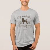 Gilmore Girls | Mit dem PoodlesDesign Tri-Blend Shirt (Vorderseite)