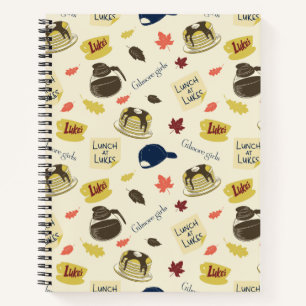 Gilmore Girls Mittagessen bei Luke Muster Notizblock