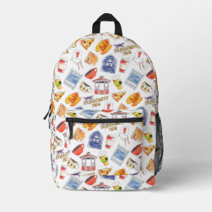 Gilmore Girls Muster Bedruckter Rucksack