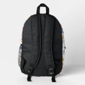 Gilmore Girls Muster Bedruckter Rucksack (Rückseite)