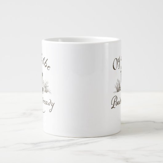 Gilmore Girls | Oy With the PoodlesDesign Jumbo-Tasse (Vorderseite)