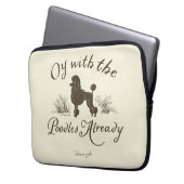 Gilmore Girls | Oy With the PoodlesDesign Laptopschutzhülle (Vorderseite Links)