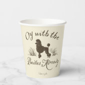 Gilmore Girls | Oy With the PoodlesDesign Pappbecher (Rückseite)