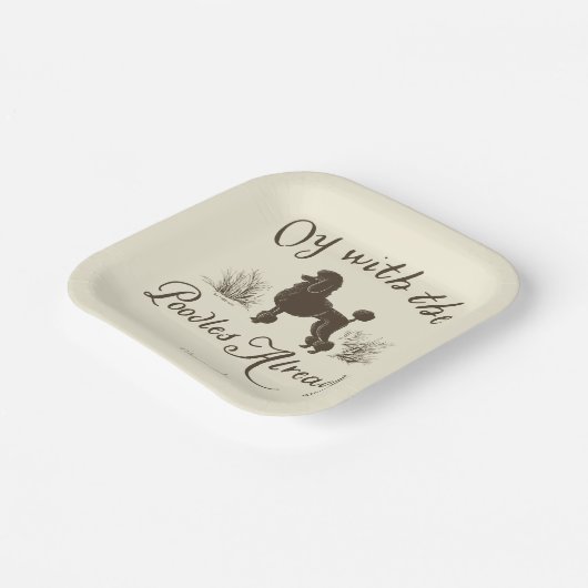 Gilmore Girls | Oy With the PoodlesDesign Pappteller (Gewinkelt)