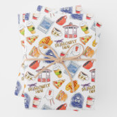 Gilmore Girls Pattern Geschenkpapier Set (Beispiel)