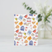 Gilmore Girls Pattern Postkarte (Stehend Vorderseite)