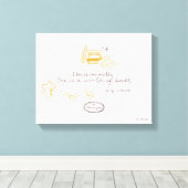 Gilmore Girls Rory Book Quote Design Leinwanddruck (Insitu (Holzboden))