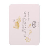 Gilmore Girls Rory Book Quote Design Magnet (Vertikal)