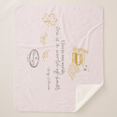 Gilmore Girls Rory Book Quote Design Sherpadecke (Vorderseite)