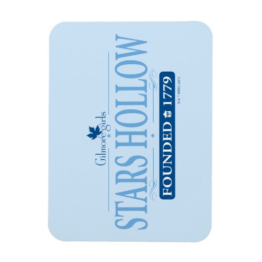 Gilmore Girls | Stars-Hollogos Magnet (Vertikal)
