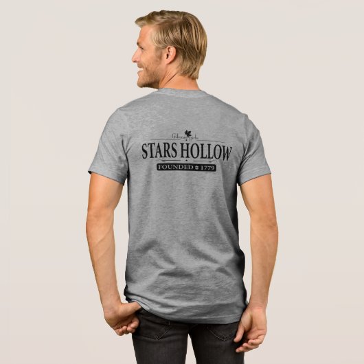 Gilmore Girls | Stars-Hollogos Tri-Blend Shirt (Rückseite voll)
