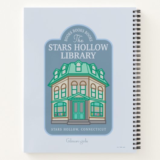 Gilmore Girls | Stars Hollow Library Notizblock (Rückseite)