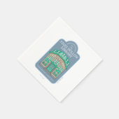 Gilmore Girls | Stars Hollow Library Serviette (Ecke)