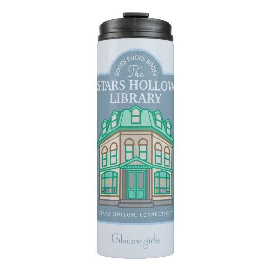 Gilmore Girls | Stars Hollow Library Thermosbecher (Vorderseite)