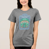 Gilmore Girls | Stars Hollow Library Tri-Blend Shirt (Vorderseite)