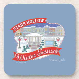 Gilmore Girls   Stars Hollow Winter Festival Getränkeuntersetzer