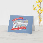 Gilmore Girls | Stars Hollow Winter Festival Karte (Gelbe Blume)