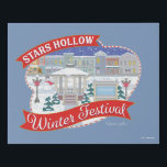 Gilmore Girls | Stars Hollow Winter Festival Künstlicher Leinwanddruck<br><div class="desc">Feiern Sie das Winterwunderland von Stars Hollow mit diesem bezaubernden Winterfestival-Design. Dieses Kunstwerk mit schneebedeckten Gebäude,  funkelnden Lichtern und festlichen Dekorationen erweckt die Wärme und den Gemeinschaftsgeist der Urlaubssaison.</div>