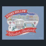 Gilmore Girls | Stars Hollow Winter Festival Künstlicher Leinwanddruck<br><div class="desc">Feiern Sie das Winterwunderland von Stars Hollow mit diesem bezaubernden Winterfestival-Design. Dieses Kunstwerk mit schneebedeckten Gebäude,  funkelnden Lichtern und festlichen Dekorationen erweckt die Wärme und den Gemeinschaftsgeist der Urlaubssaison.</div>
