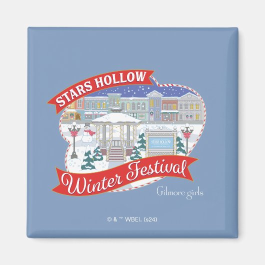 Gilmore Girls | Stars Hollow Winter Festival Magnet (Vorne)