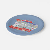 Gilmore Girls | Stars Hollow Winter Festival Pappteller (Schrägansicht)