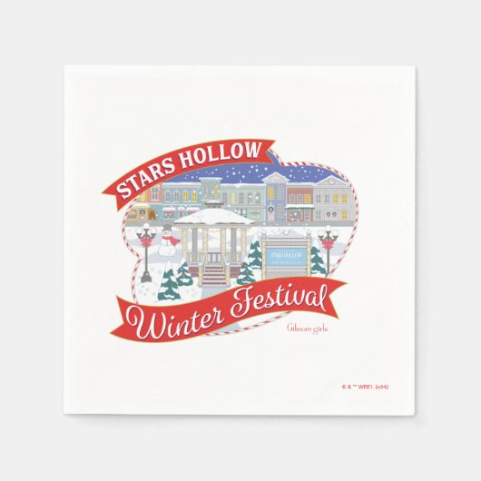 Gilmore Girls | Stars Hollow Winter Festival Serviette (Vorderseite)