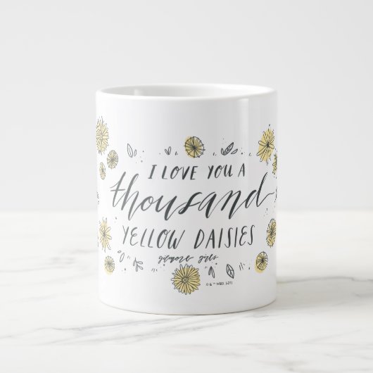Gilmore Girls | Tausend gelbe Milben Jumbo-Tasse (Vorderseite)