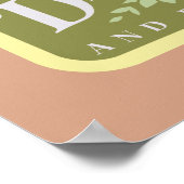 Gilmore Girls | The Dragonfly Inn & Restaurant Poster (Ecke)