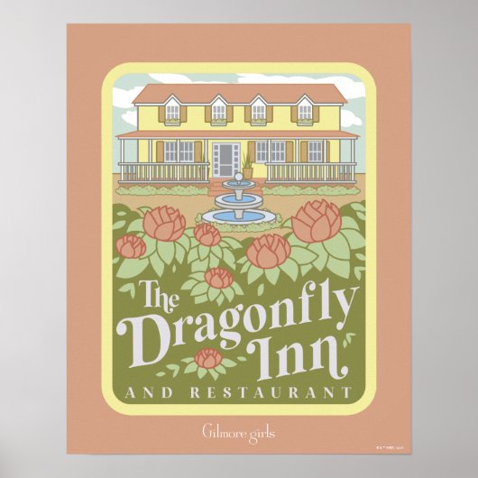 Gilmore Girls | The Dragonfly Inn & Restaurant Poster (Vorne)