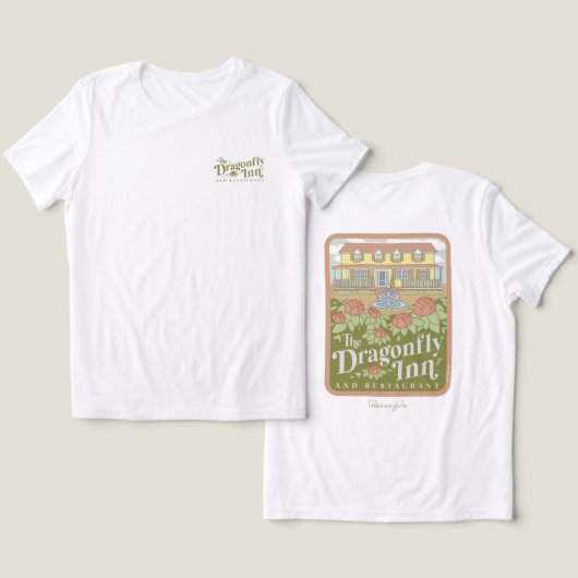 Gilmore Girls | The Dragonfly Inn & Restaurant Tri-Blend Shirt (Design Vorderseite & Rückseite)