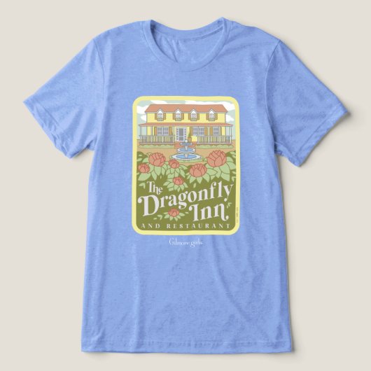 Gilmore Girls | The Dragonfly Inn & Restaurant Tri-Blend Shirt (Design Vorderseite)