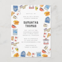 Gilmore Girls Watercolor Icons Brautparty