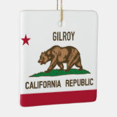 Gilroy CA Keramikornament (Rechts)