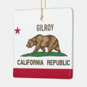 Gilroy CA Keramikornament (Links)