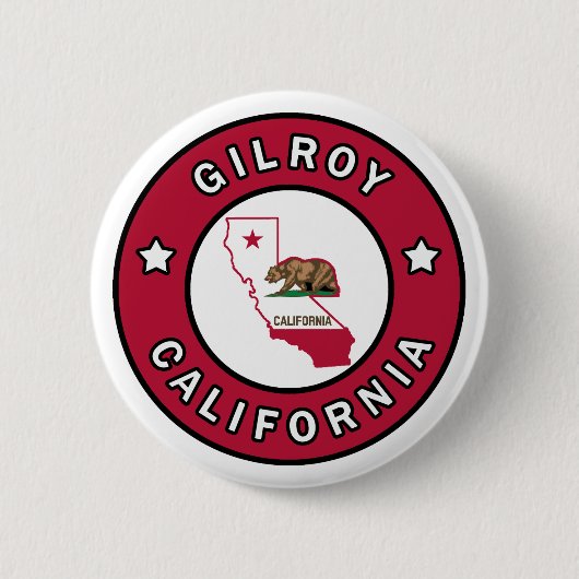 Gilroy California Button (Vorderseite)