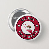 Gilroy California Button (Vorne & Hinten)