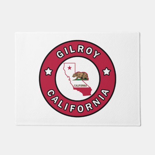 Gilroy California Fußmatte (Vorderseite)