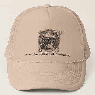 Gilroy Hot Springs Hut - Vintager Mineral-Brunnen Truckerkappe