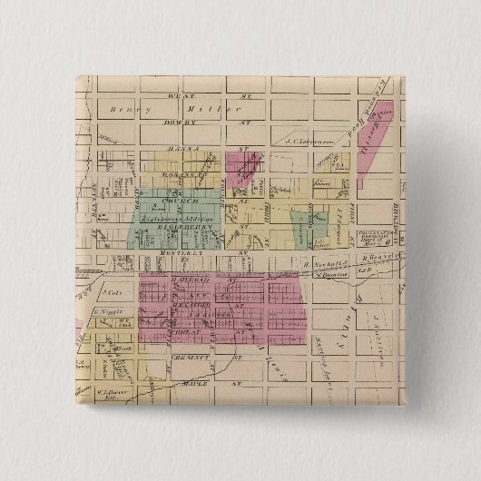 Gilroy, Kalifornien Button (Vorderseite)