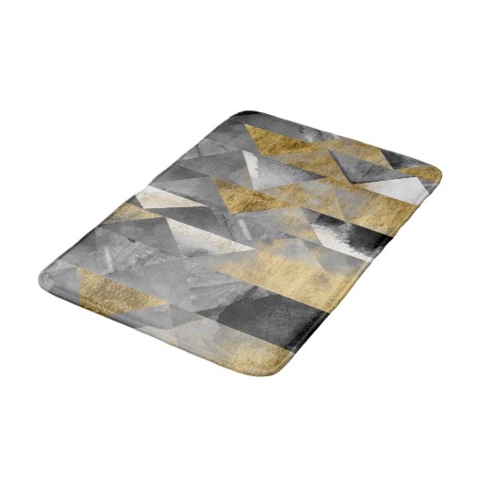 Gilt Reflections I Badematte (Schrägansicht)