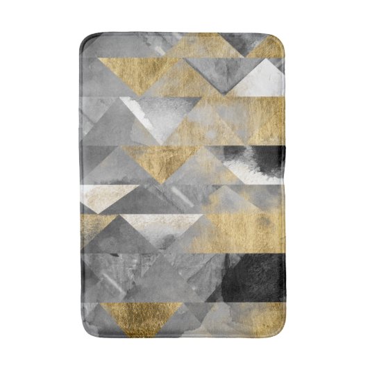 Gilt Reflections I Badematte (Vorderseite Vertikal)