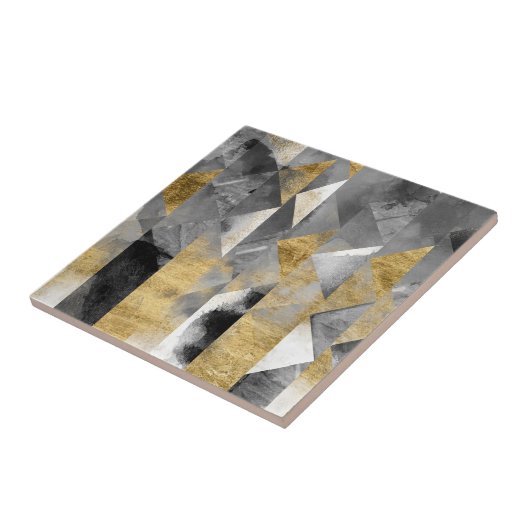 Gilt Reflections I Fliese (Seite)